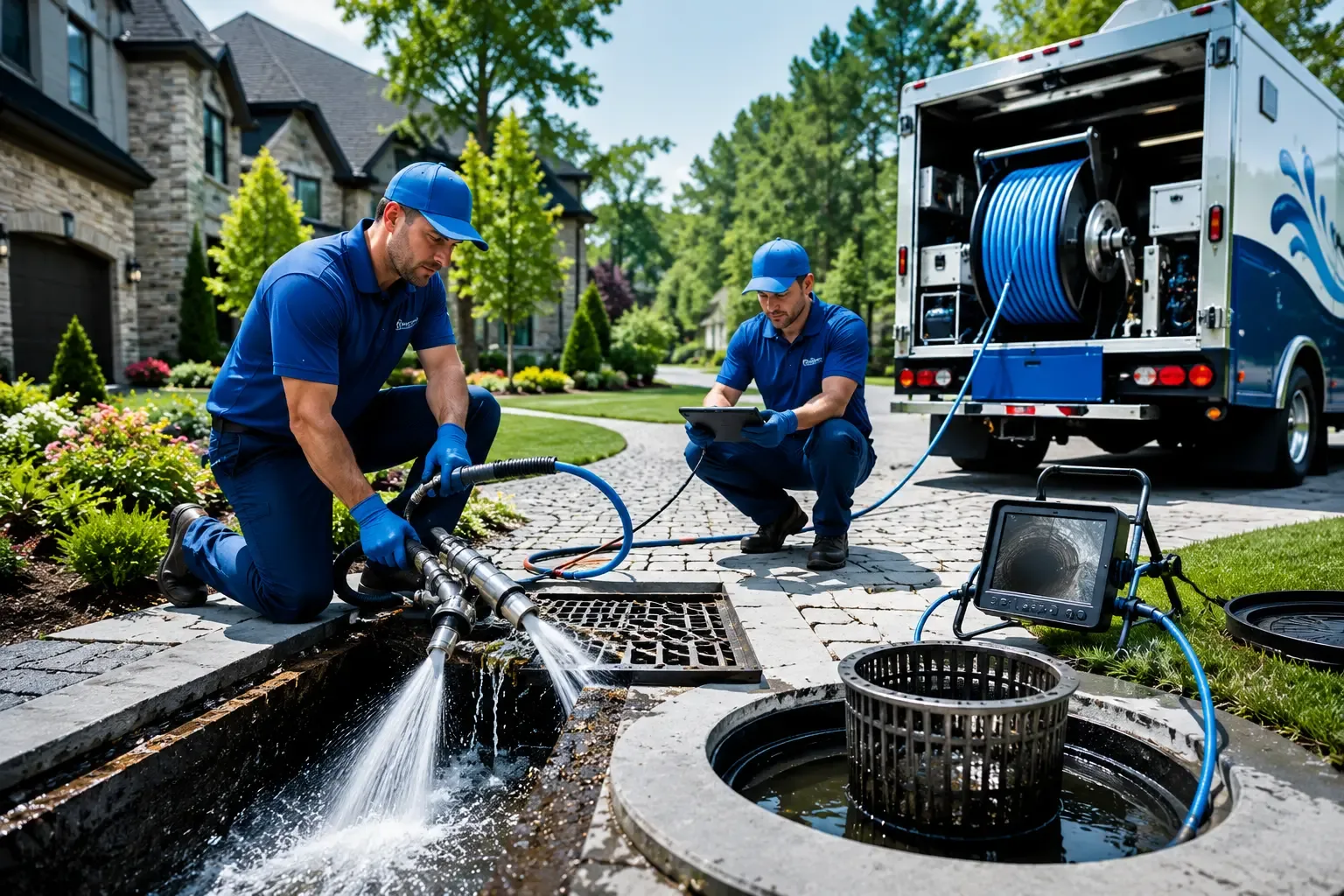 Local outdoor drain cleaning professionals in Lyons, OH