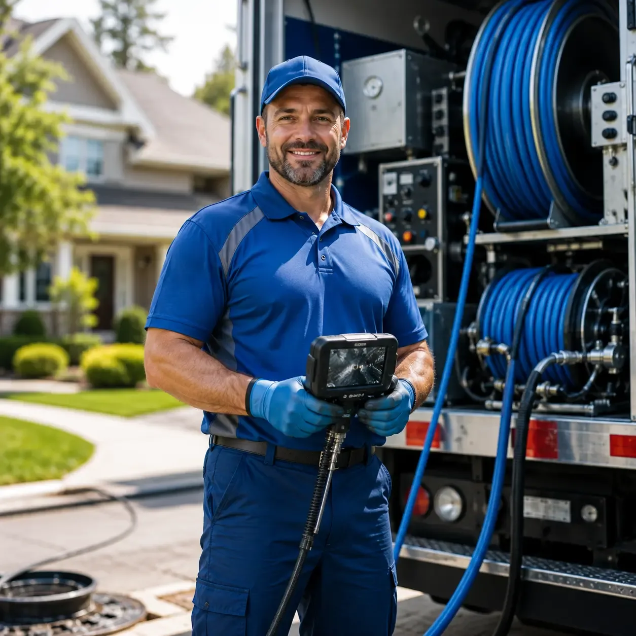 Local outdoor drain cleaning specialists in Lyons, OH